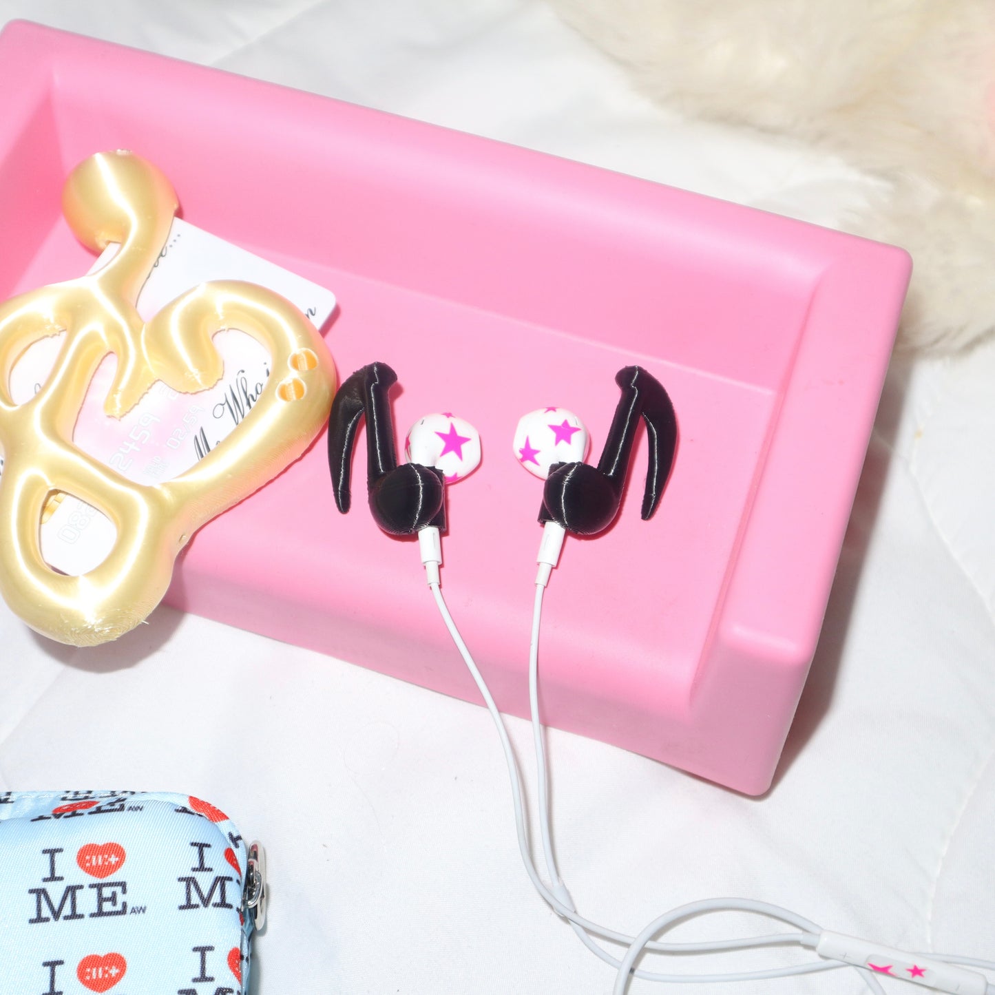 ♪ Eighth-Note Earphone Attachment♪ (MIDNIGHT)