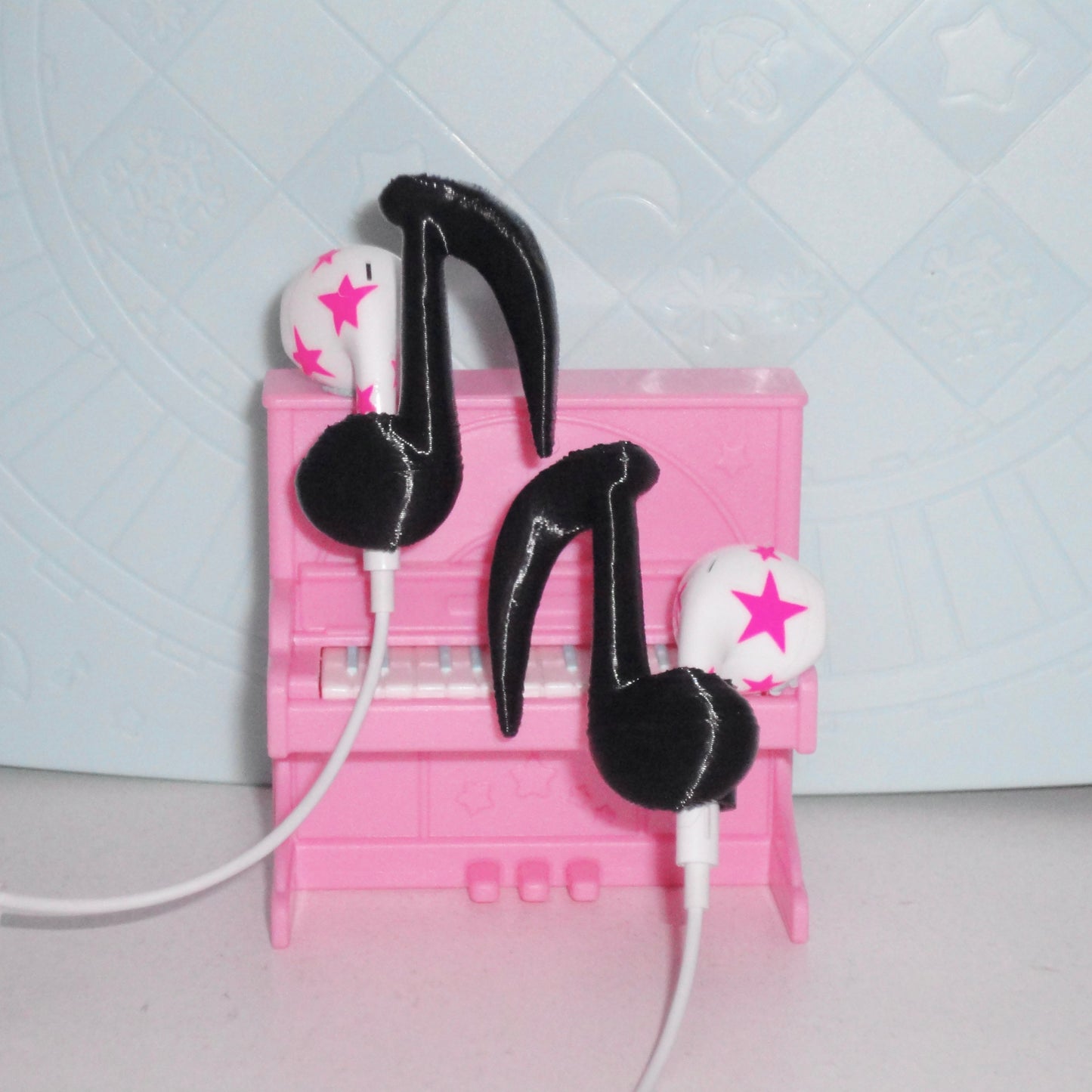 ♪ Eighth-Note Earphone Attachment♪ (MIDNIGHT)