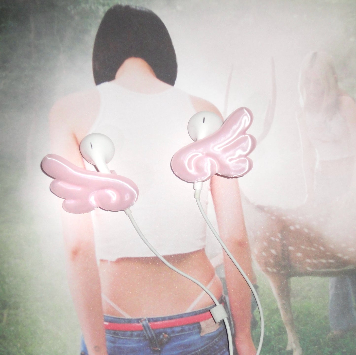 ꒰ঌ Cupid’s Wings ໒꒱ (Baby Pink) Earphone Attachment