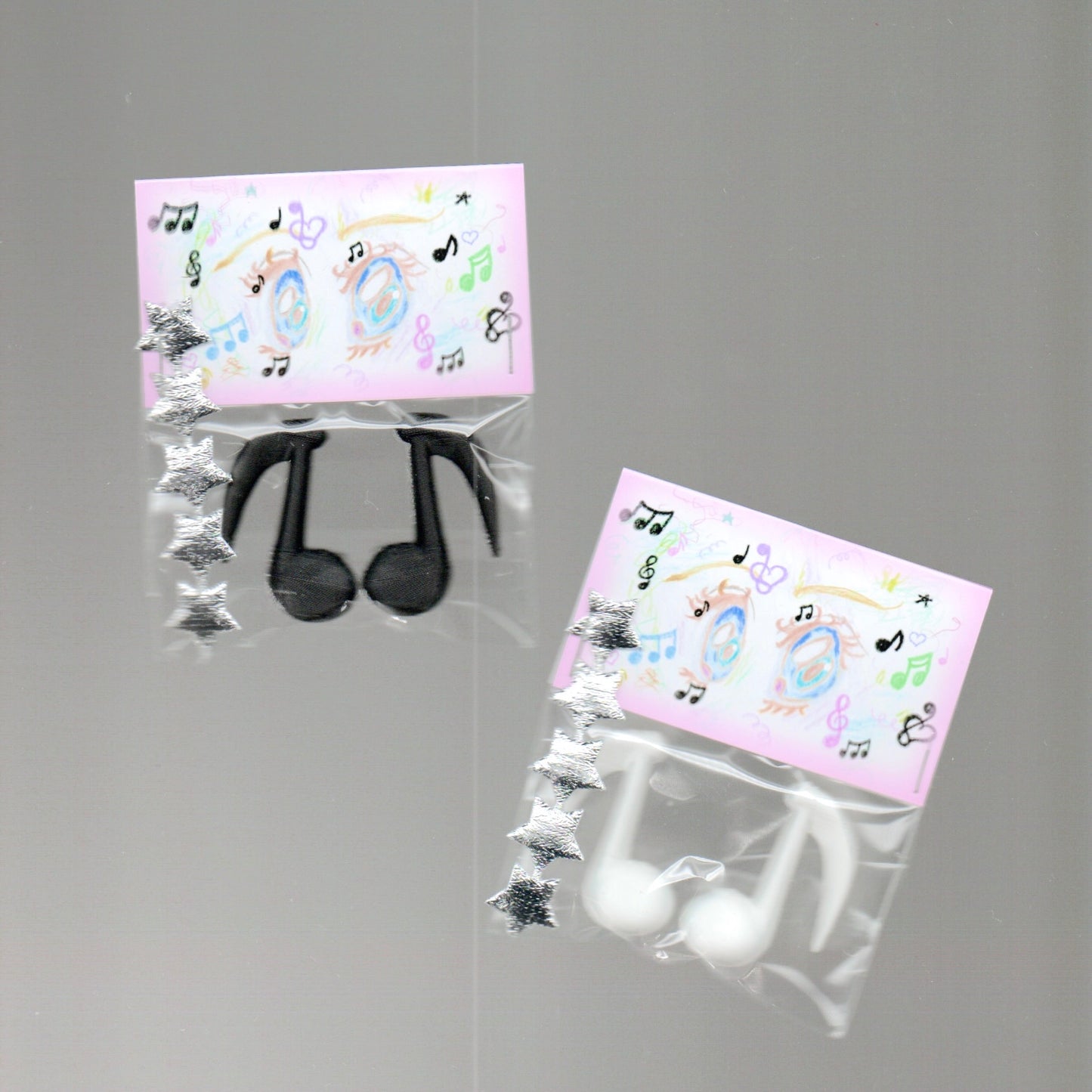 ♪ Eighth-Note Earphone Attachment♪ (MIDNIGHT)