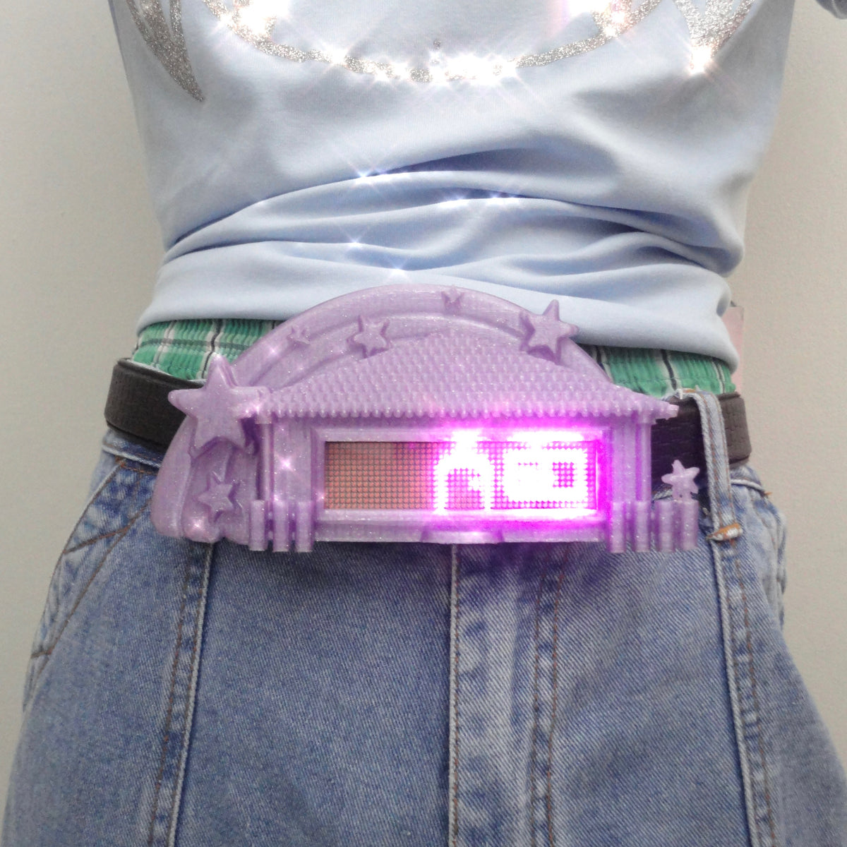 𝐋𝐈𝐌𝐈𝐓𝐄𝐃; Doll-House LED Belt Buckle