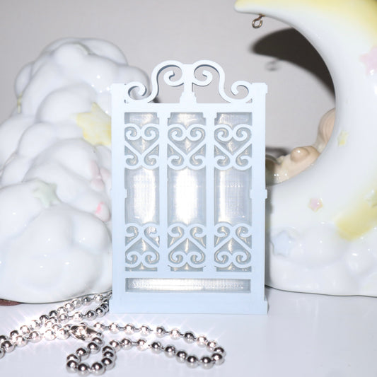 Heart Iron-Gate Holder (Blue)