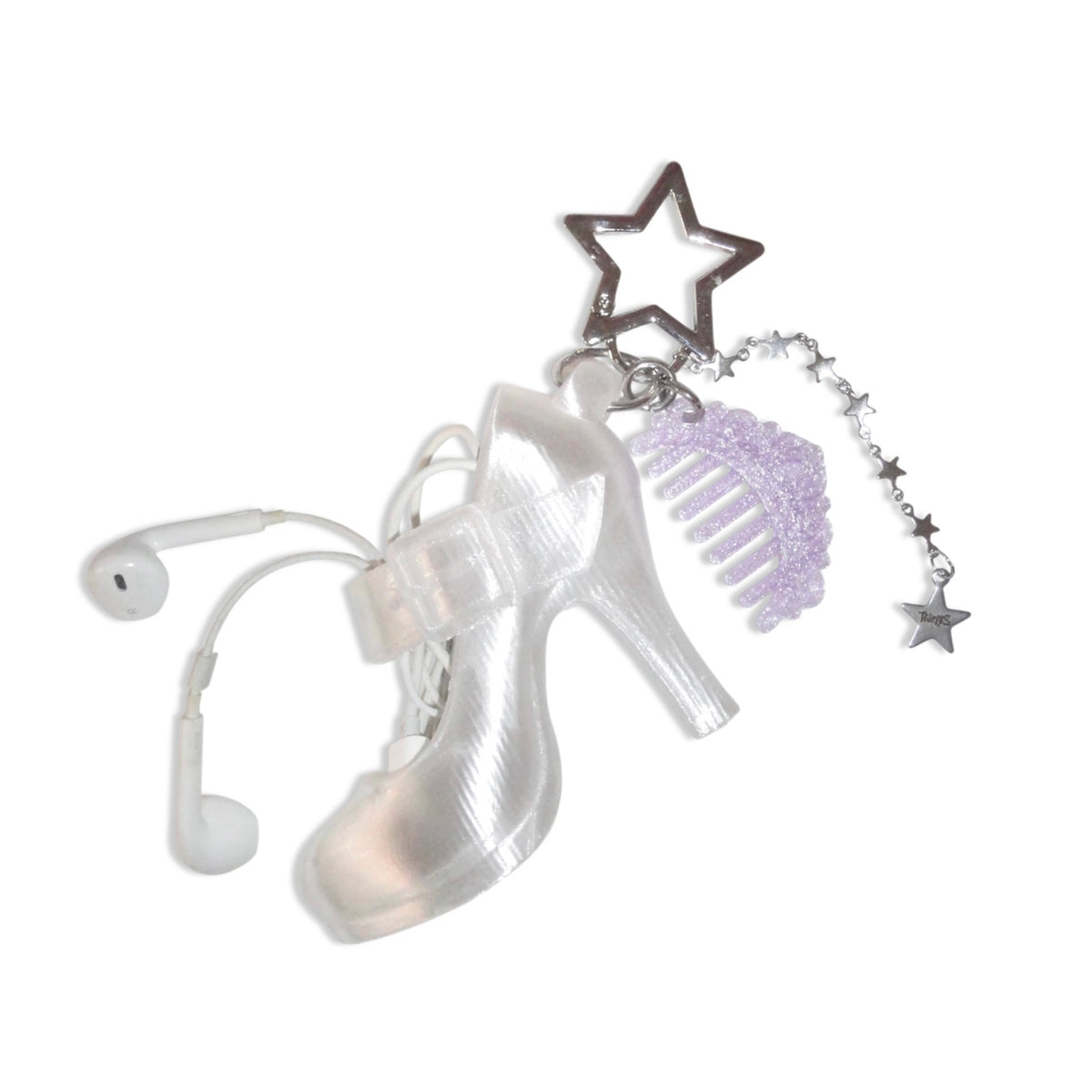 𝐓𝐎𝐓𝐄: Doll-Pump Earphone Holder